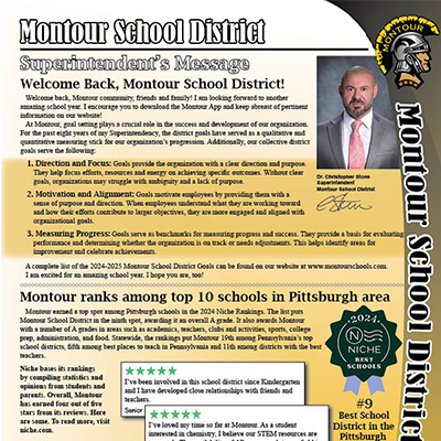 Montour Newsletter - August 2024